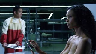 Thandie Newton Puffy Plot In “Westworld” #1