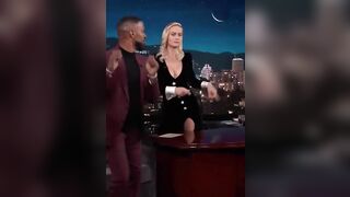 Brie Larson – 60fps Slow Mo Jiggle Plot From ‘Jimmy Kimmel Live!’ #4