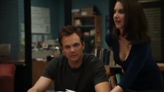 Alison Brie Getting Told To Show Even More Cleavage – From Community #1