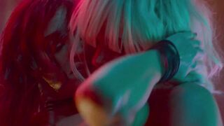 Charlize Theron & Sofia Boutella Getting To Know Each Other-Atomic Blonde. #4