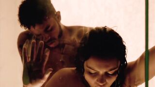 Andrea Londo (Maria From Narcos) Threesome Scene – Superfly (2018) #4