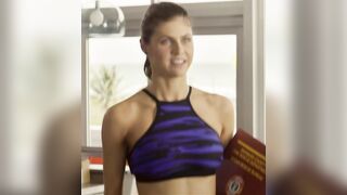 Alexandra Daddario – Baywatch Jiggling Plot Loop #3