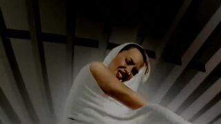 Kylie Minogue’s Infamous White “hoodie” From The Can’t Get You Out Of My Head Music Video #1