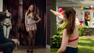 Alison Brie – Thong / Lasso-dance / Orgasm Loop From Sleeping With Other People #1