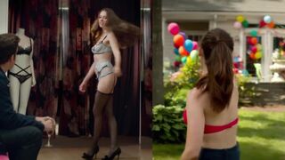 Alison Brie – Thong / Lasso-dance / Orgasm Loop From Sleeping With Other People #3