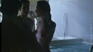 Cynthia Van Damme Bathhouse Scene In Emmanuelle 7