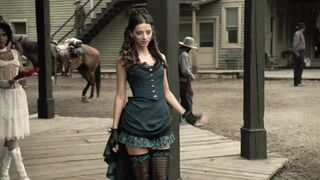 Talulah Riley, Angela Sarafyan, And Others In Westworld S01E02