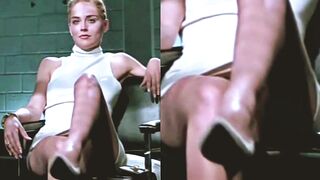 Sharon Stone – A Quick Peek At The Plot In ‘Basic Instinct’ #1