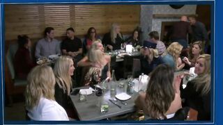 Scene From The “Real Housewives Of Orange County.” Tamra Judge Kissing Braunwyn Windham-Burke #1
