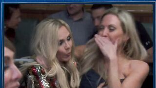 Scene From The “Real Housewives Of Orange County.” Tamra Judge Kissing Braunwyn Windham-Burke