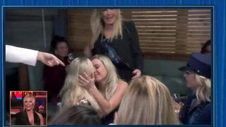 Scene From The “Real Housewives Of Orange County.” Tamra Judge Kissing Braunwyn Windham-Burke #3