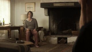 Marion Cotillard Takes Off Her Robe