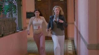 Alexandra Daddario And Kate Upton Trying To Outplot Each Other While Running – From The Layover #3