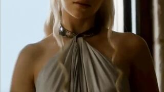 Emilia Clarke Horny Expression Before Getting Fucked. #1