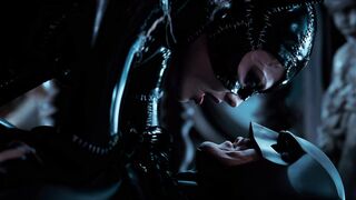 Michelle Pfeiffer As Catwoman In Batman Returns With The Lick #1