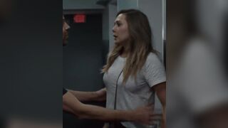 Elizabeth Olsen And The Seatbelt Effect #1