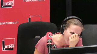 Comedian Constance Pittard Goes Topless For The ‘topless Day’ On A Major French Public Radio #3